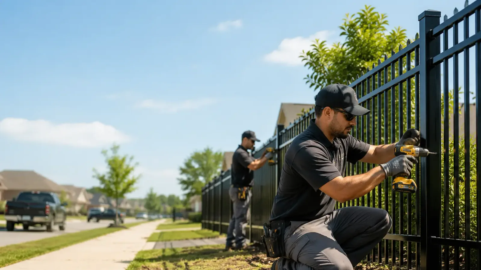 Metal Fence Installation in Laurel, NY